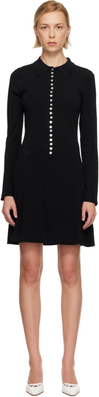 Photo: Sandy Liang Black Lori Midi Dress