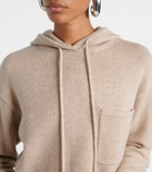 Max Mara Liana wool and cashmere hoodie