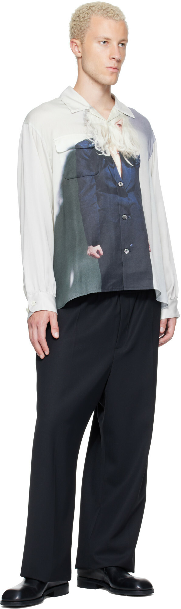 UNDERCOVER Beige Cindy Sherman Printed Shirt