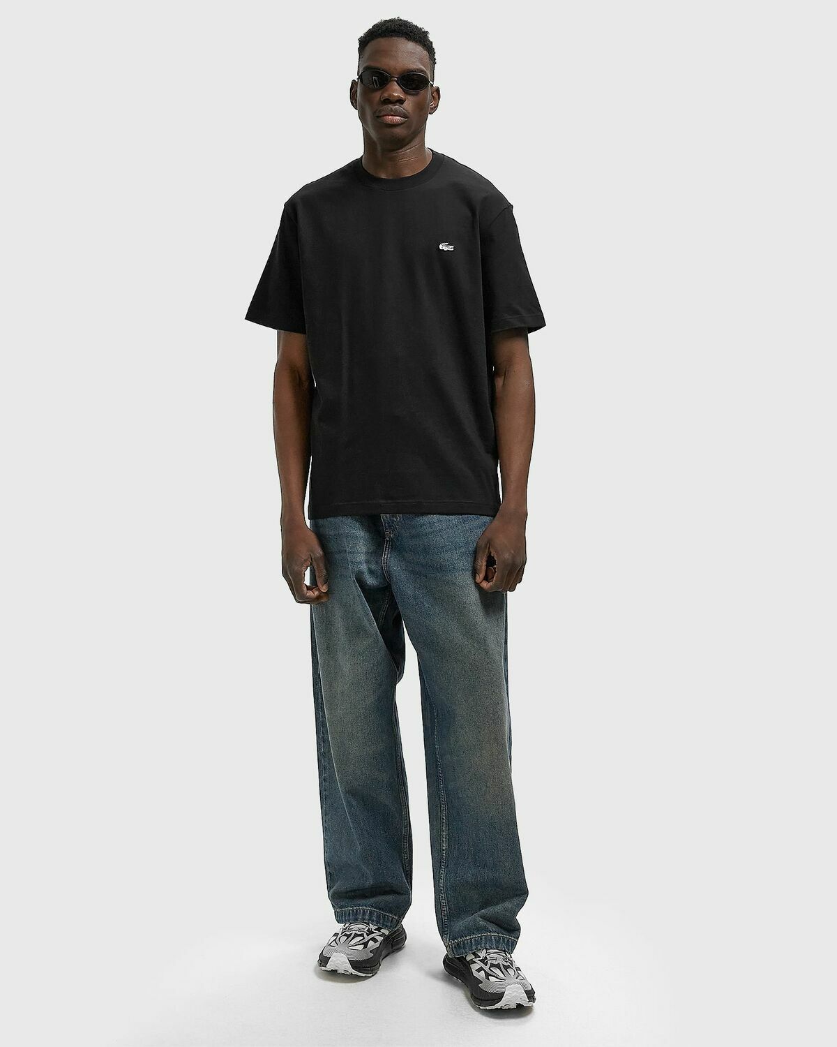 Lacoste TEE SHIRT Black Mens Shortsleefe