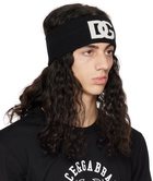 Dolce & Gabbana Black Logo Headband