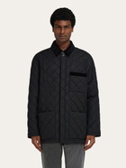 Ferragamo Mens Quilted jacket in Black