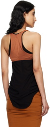 Rick Owens Brown Horny T Tank Top