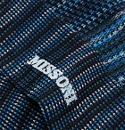 Missoni - Crochet-Knit Cotton-Blend Socks - Men - Blue