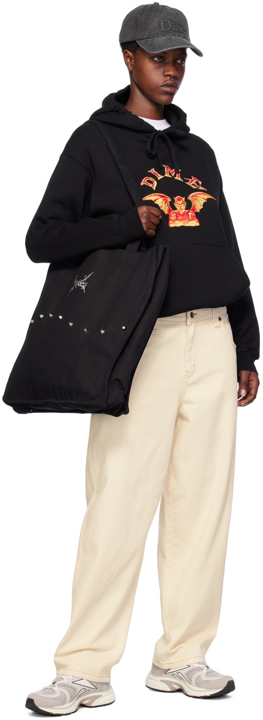 Dime Black Headbanger Tote
