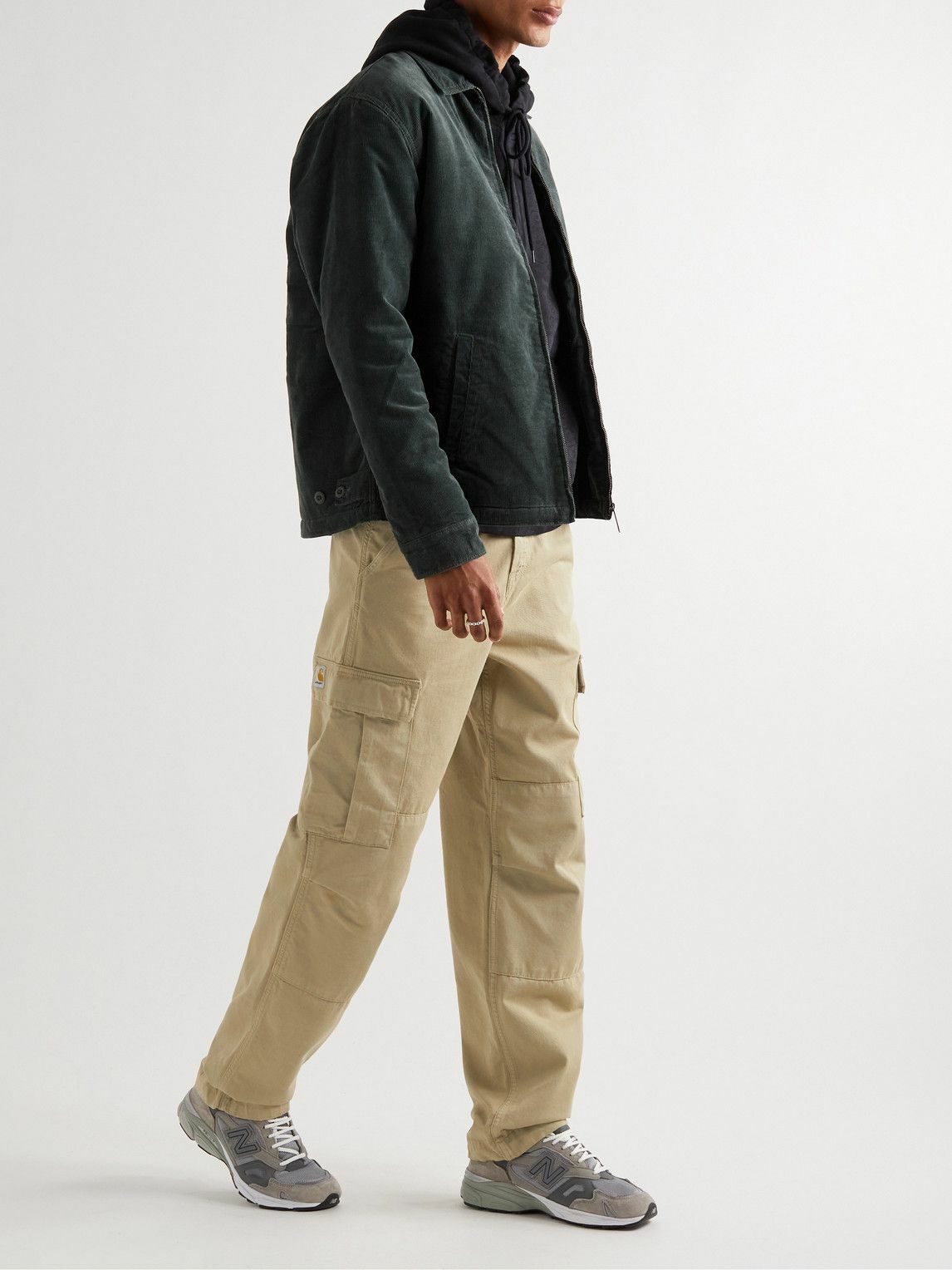 Carhartt WIP - Straight-Leg Cotton-Ripstop Cargo Trousers - Neutrals ...