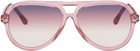 Isabel Marant Pink Aviator Sunglasses