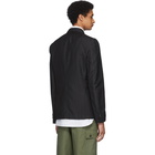 Junya Watanabe Black Wool Poplin Blazer