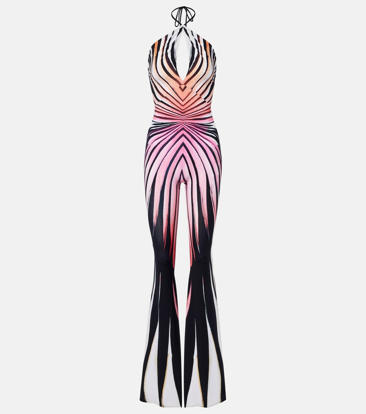Roberto Cavalli Printed halterneck jumpsuit