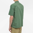 Universal Works Men's Short Sleeve Utility Shirt in Green