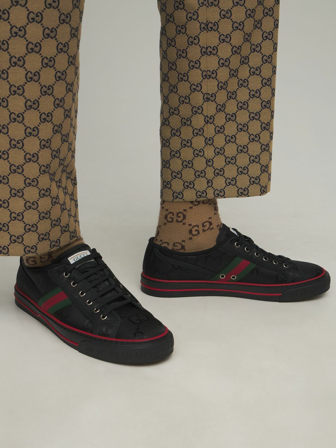 GUCCI - Off The Grid Tennis 1977 Econyl Sneakers Gucci