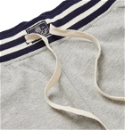 Polo Ralph Lauren - Striped Loopback Cotton-Blend Jersey Pyjama Trousers - Gray