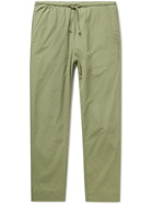 SAVE KHAKI UNITED - Haven Cotton-Poplin Drawstring Trousers - Green