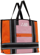 Heron Preston Orange HP Large Tote Bag