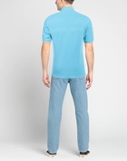 Fedeli Mens Polo shirt Azure
