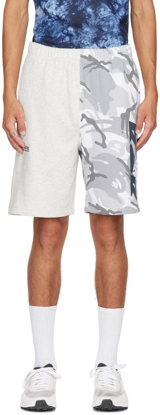 Photo: AAPE by A Bathing Ape Gray Camo Shorts