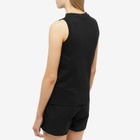 WAWWA Womens Crew Neck Vest in Black