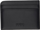 Kenzo Black Kenzo Paris 'Kenzo Varsity' Leather Card Holder