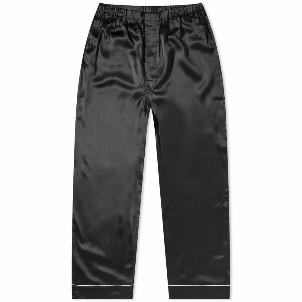 MASTERMIND WORLD Men's Silk Pyjamas in Black MASTERMIND WORLD