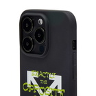 Off-White Men's The Opposite Arrow Iphone 14 Pro Case in Black