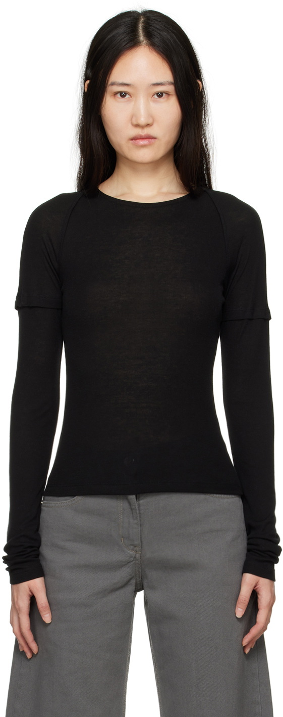 South Coast Adult Low Life Long Sleeve T-Shirt In Black main image 0