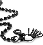 KAPITAL - Embellished Metal Safety Chain - Black