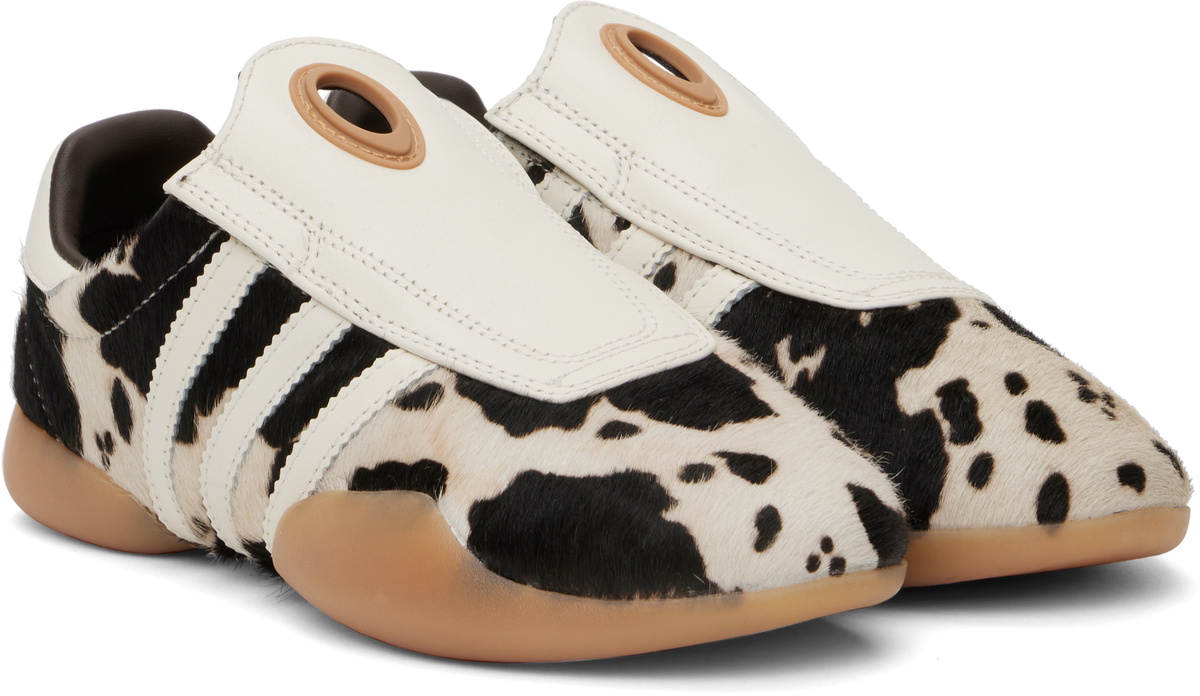 adidas Originals Off-White & Brown Taekwondo Mei Sneakers