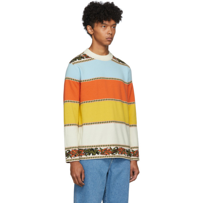 Linder Multicolor Merino Karik Stripe Sweater
