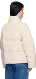 Carhartt Work In Progress Off-White Yanie Down Jacket