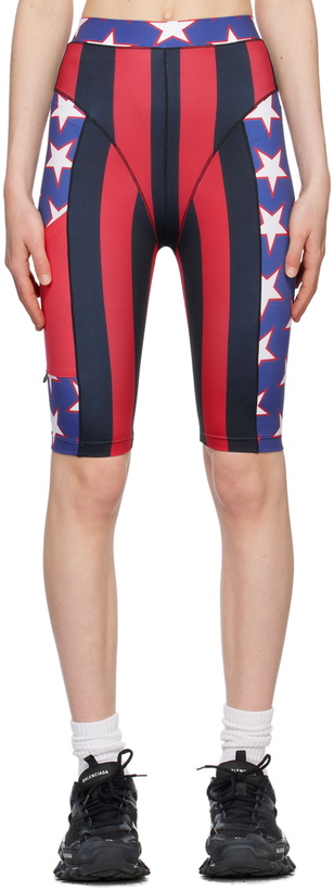 Photo: BARRAGÁN Multicolor Stars 'N Stripes Shorts