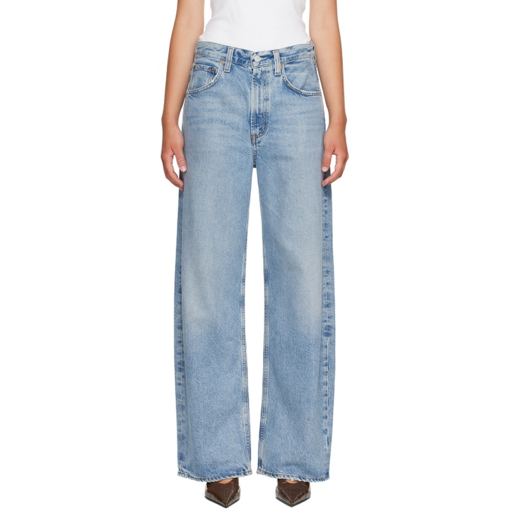 Photo: AGOLDE Blue Low Curve Jeans