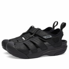 Crocs Yukon Fisherman Sandal in Black