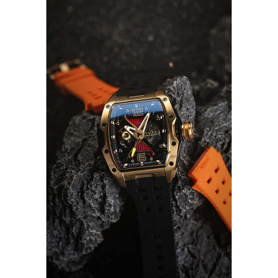 Nubeo Davinci Black Dial Mens Watch NB-6078-03