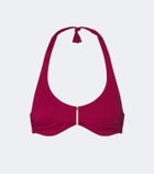 Melissa Odabash Provence gathered bikini top