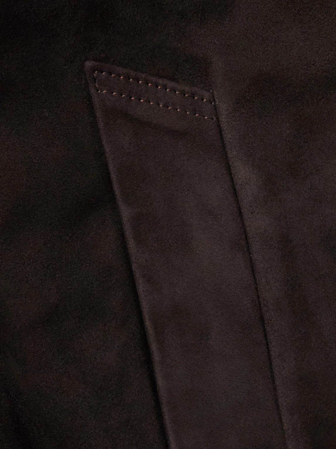 Kingsman - Suede Bomber Jacket - Brown
