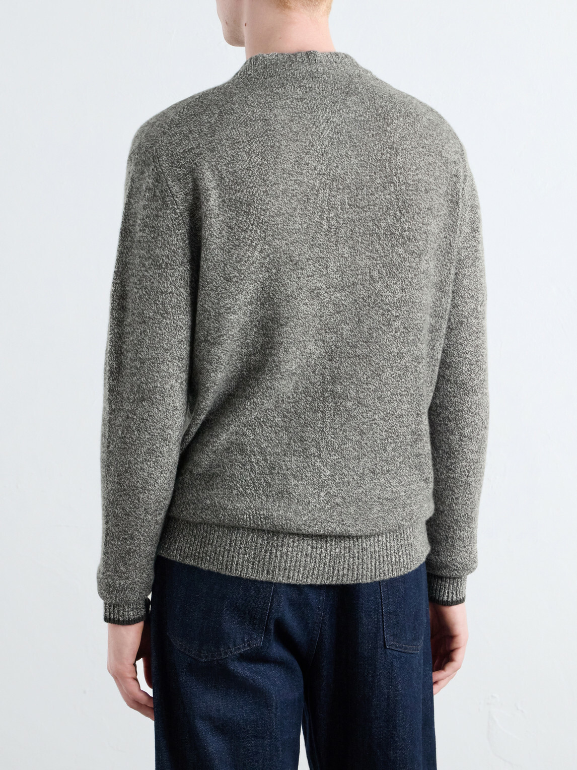 Altea - Wool and Cashmere-Blend Sweater - Gray