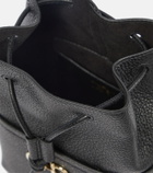 Ferragamo Gancino Mini leather bucket bag