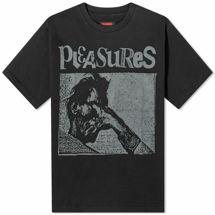 Photo: Pleasures Men's Gouge Heavyweight Shirt in Black