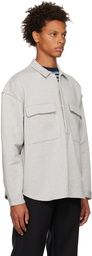 SUNNEI Gray Overshirt Polo