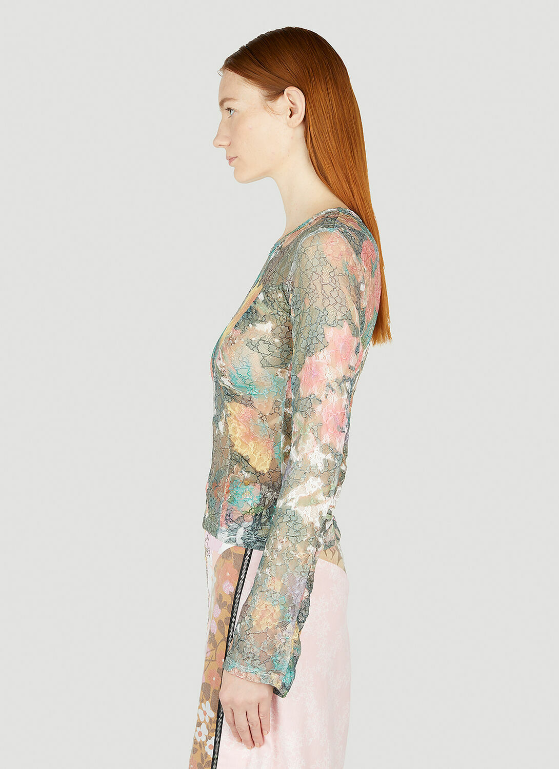 Rave Review Sol Lace Long Sleeve Top