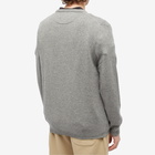 Polo Ralph Lauren Men's Lambswool Crew Knit in Fawn Grey Heather