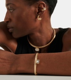 Shay Jewelry 18kt gold bangle with diamonds