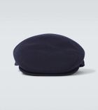 Borsalino Vincenzo wool flat cap