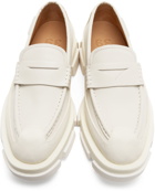 both White Gao Loafers