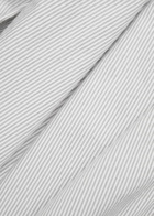 Lestrange The All Day Striped Cotton-blend Oxford Shirt Grey