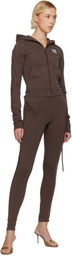 Ottolinger Brown Sculpted Hip Leggings