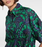 Zimmermann - Tiggy printed silk shirt