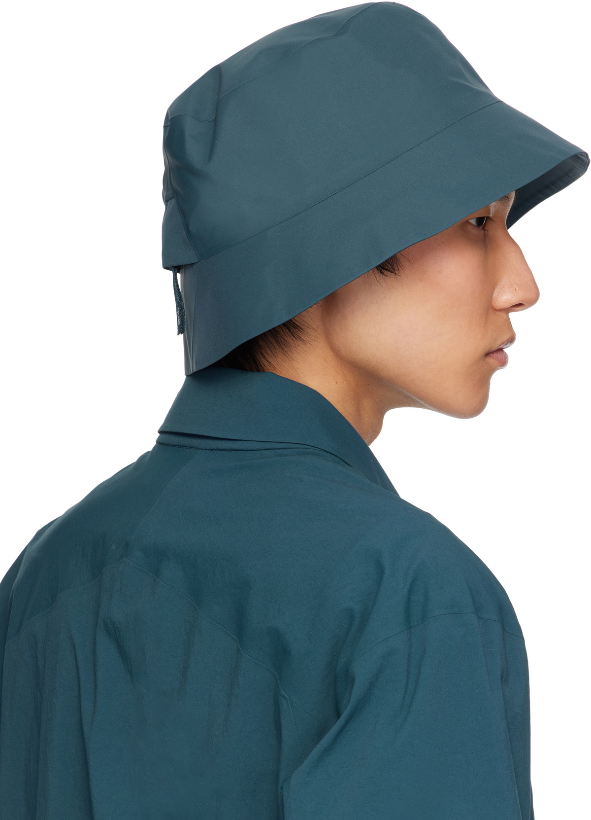 Veilance Navy Waterproof Bucket Hat Arc'teryx Veilance