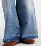 Alanui Sunny Crochet wide-leg jeans
