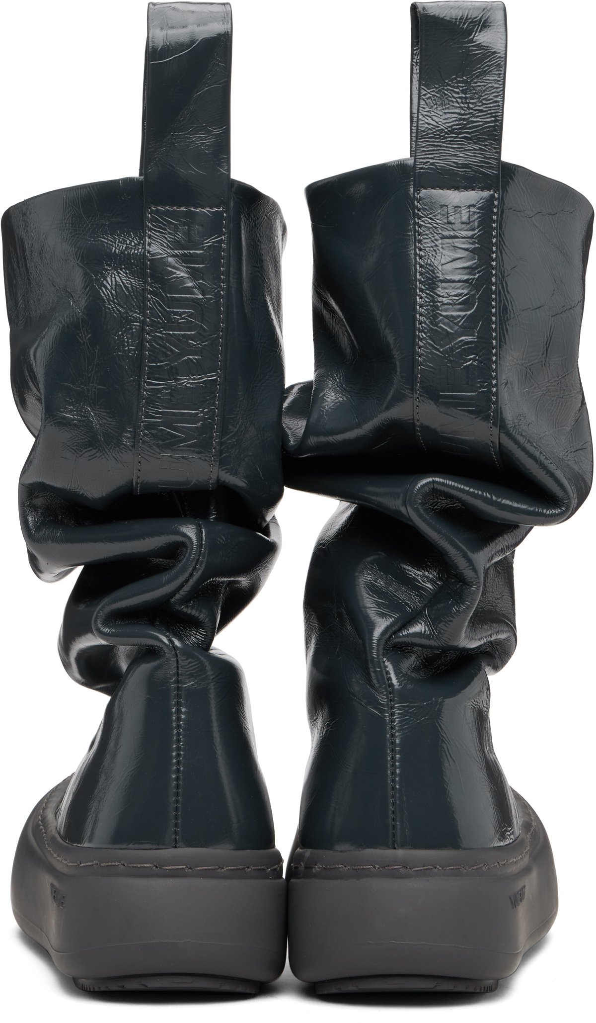 YUME YUME Gray Fisherman Low Boots